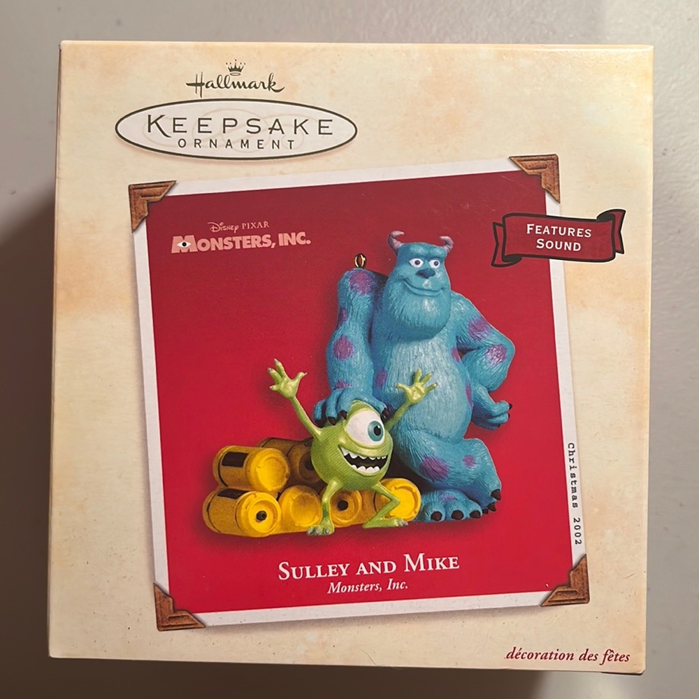 2002 Hallmark Disney Pixar Monsters, Inc. - Sulley and Mike